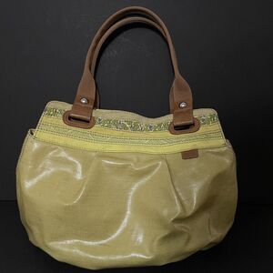 Key-Per Fossil Hand Bag Purse With Compartments Mint